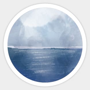 Ocean Blue Sticker